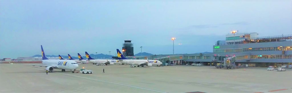 神戸空港を西日本の拠点と位置付けるスカイマーク